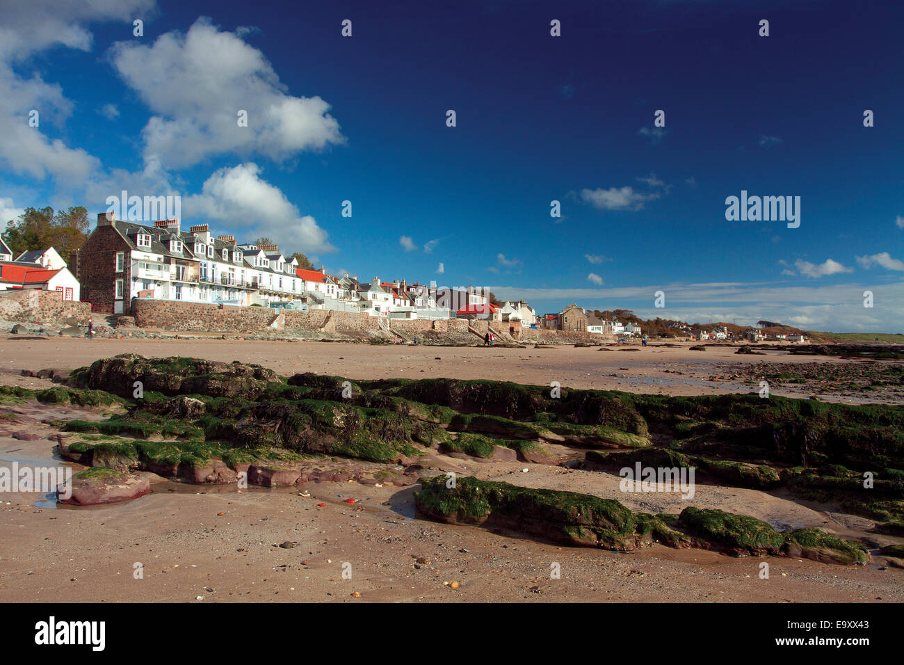 Lower Largo beach, la East Neuk di Fife, Fife Foto Stock