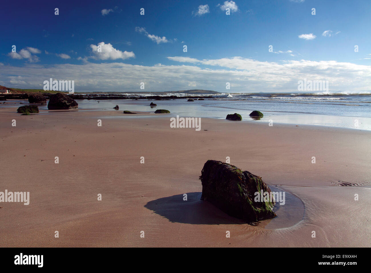 Lower Largo beach, la East Neuk di Fife, Fife Foto Stock