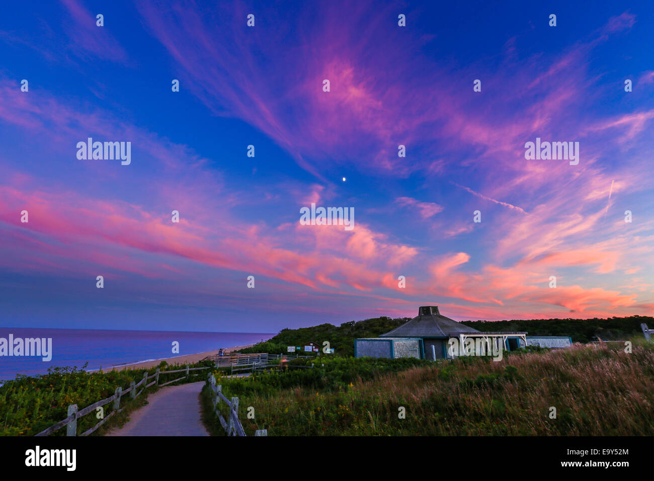 Nauset beach in Cape Cod-Massachusetts Foto Stock