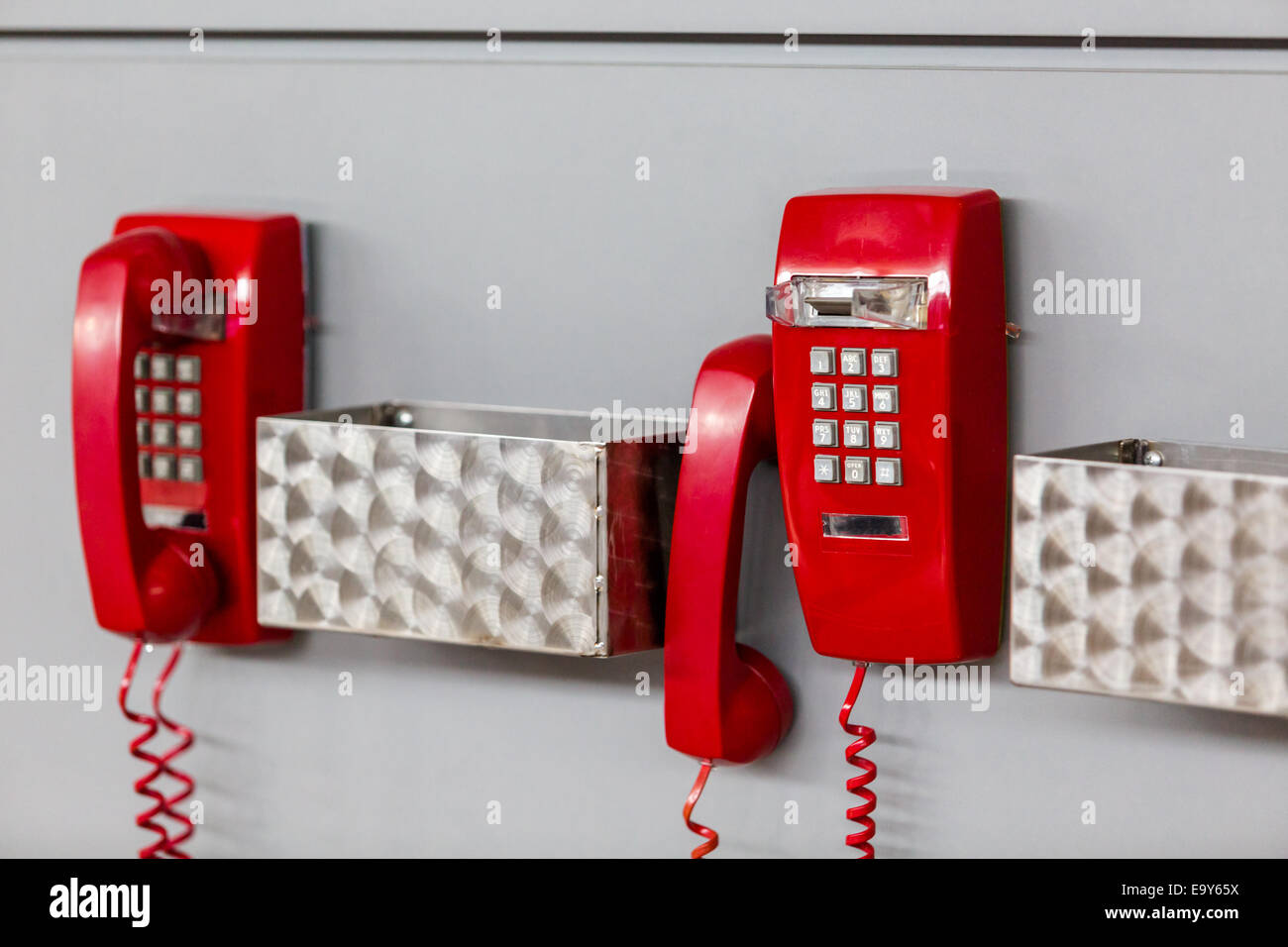 Aeroporto Internazionale di Denver su tipica domenica mattina. Foto Stock