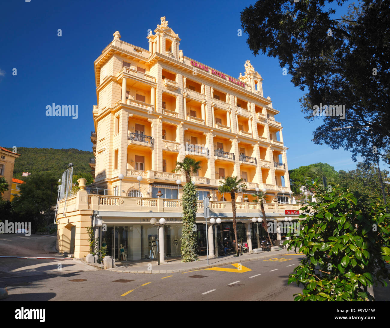 Opatiaja, Croazia - Grand Hotel Palace Foto Stock