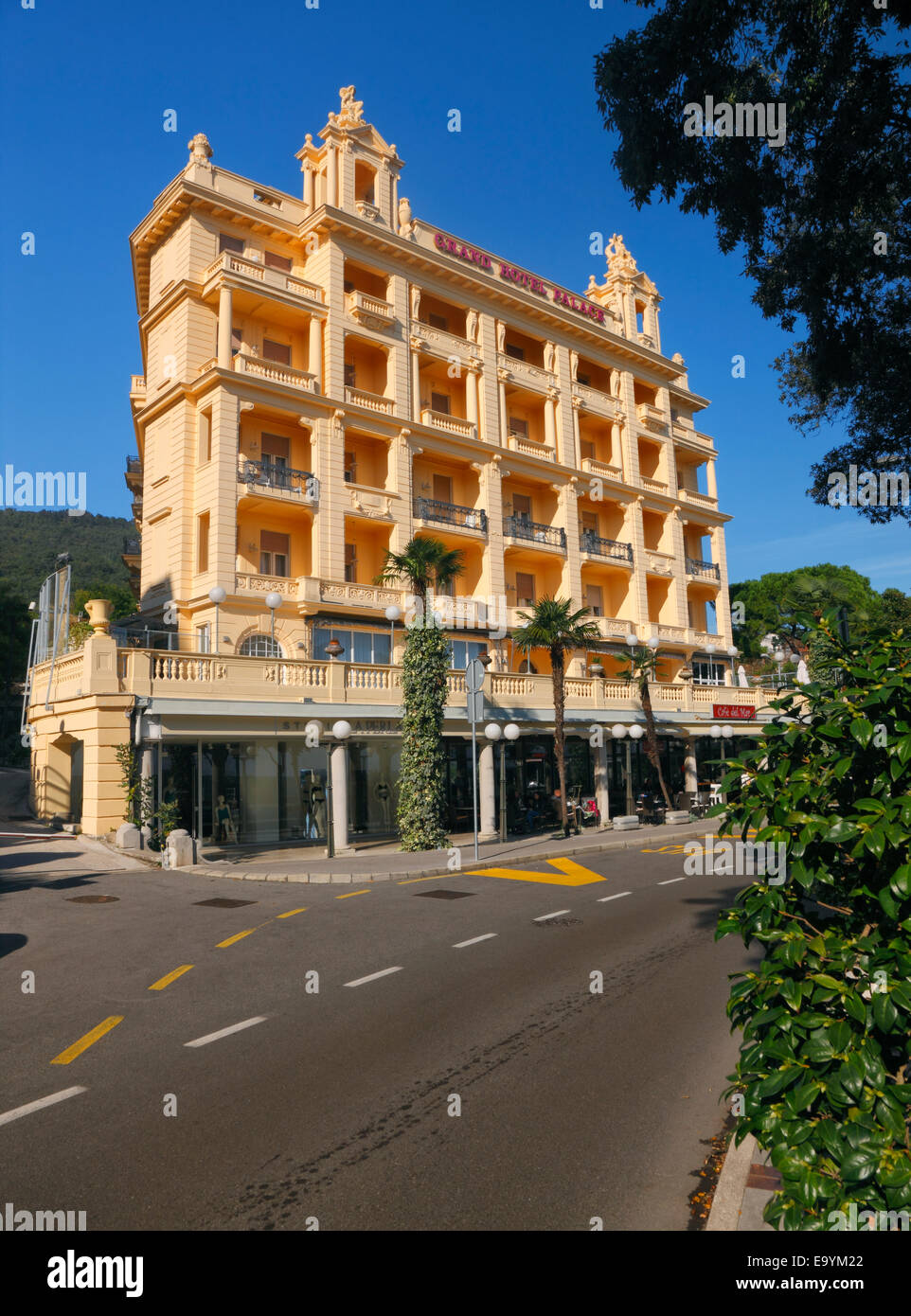 Opatiaja, Croazia - Grand Hotel Palace Foto Stock