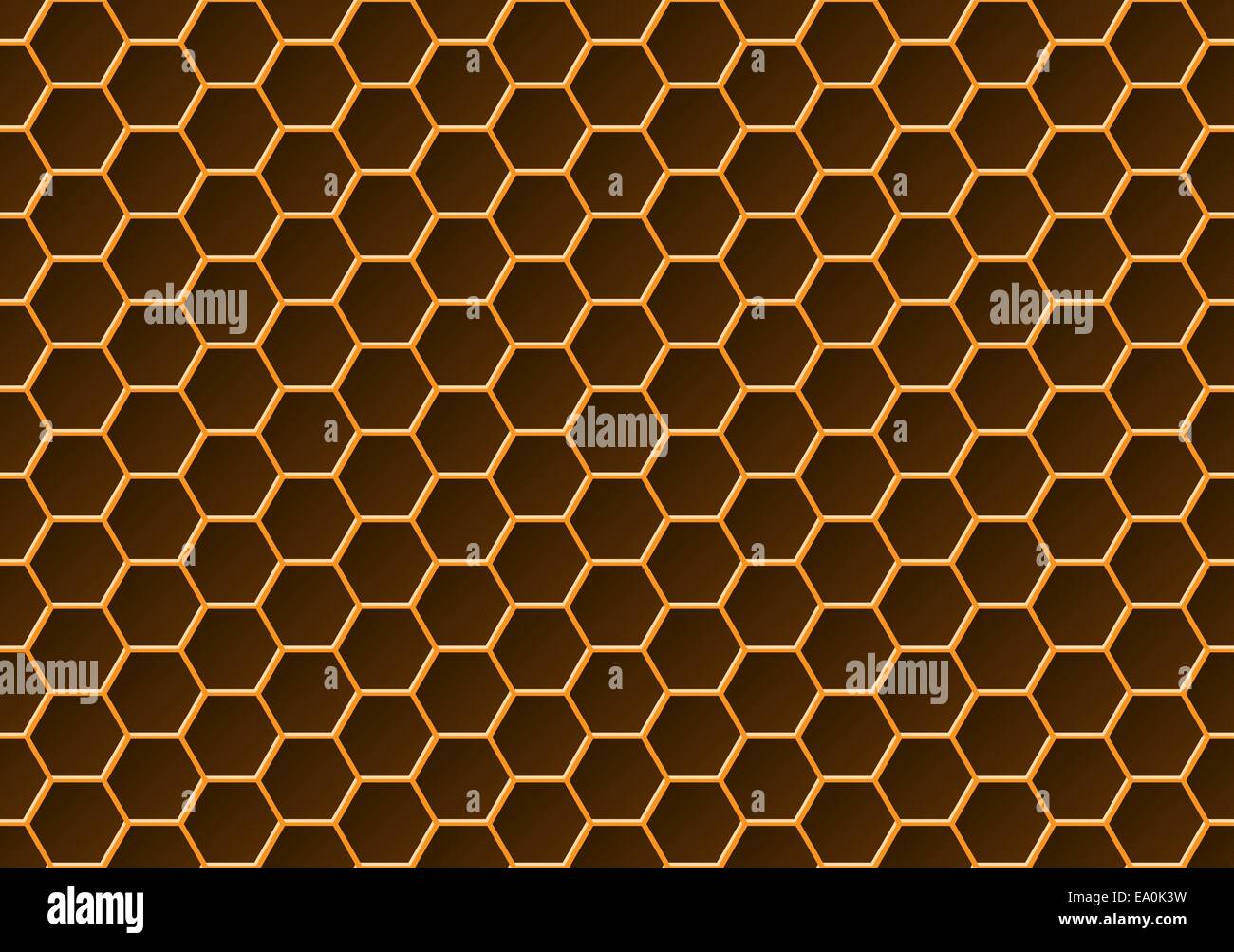 Vector seamless schema a nido d'ape Illustrazione Vettoriale