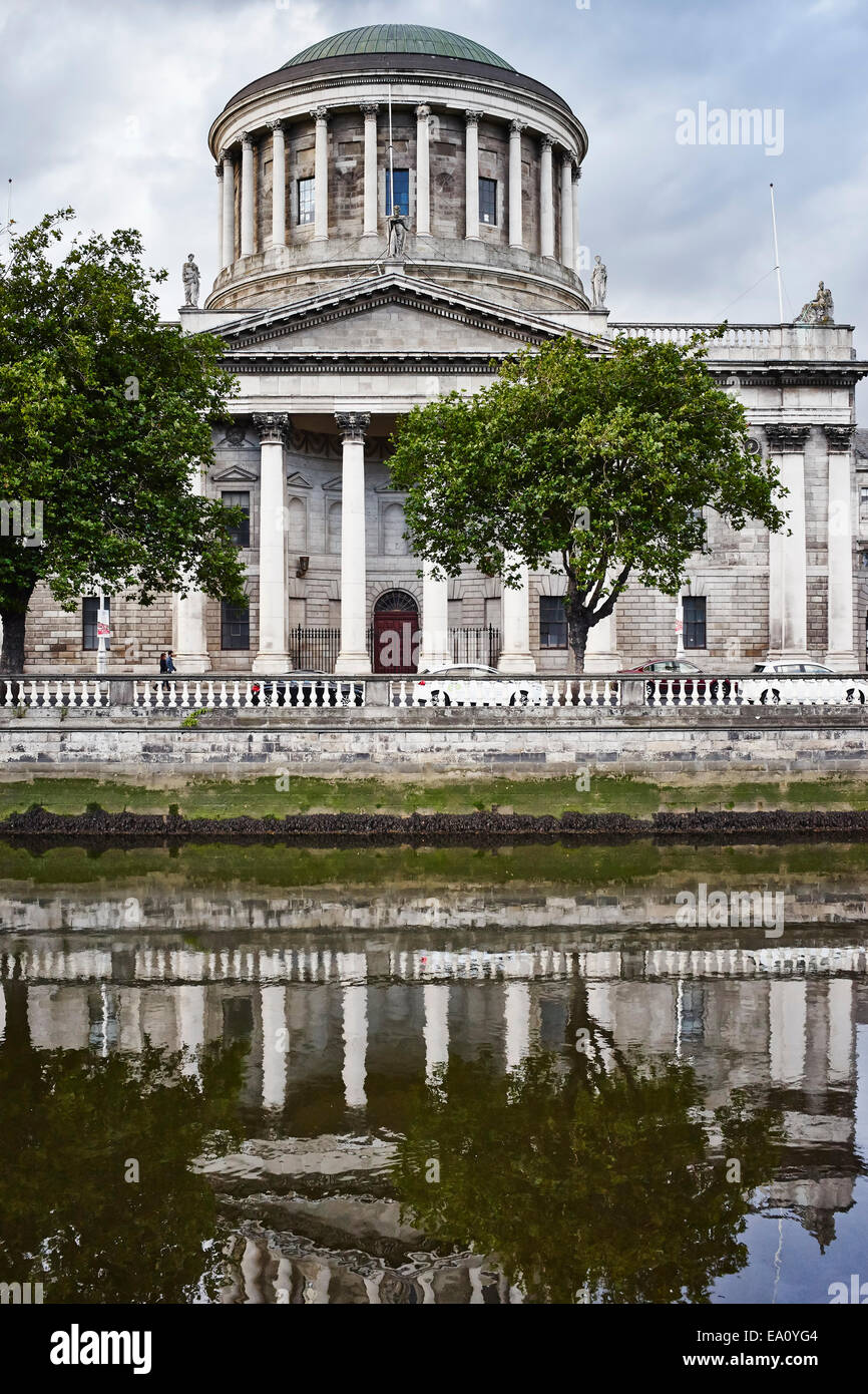 I quattro campi da tennis, Dublin, Repubblica di Irlanda Foto Stock