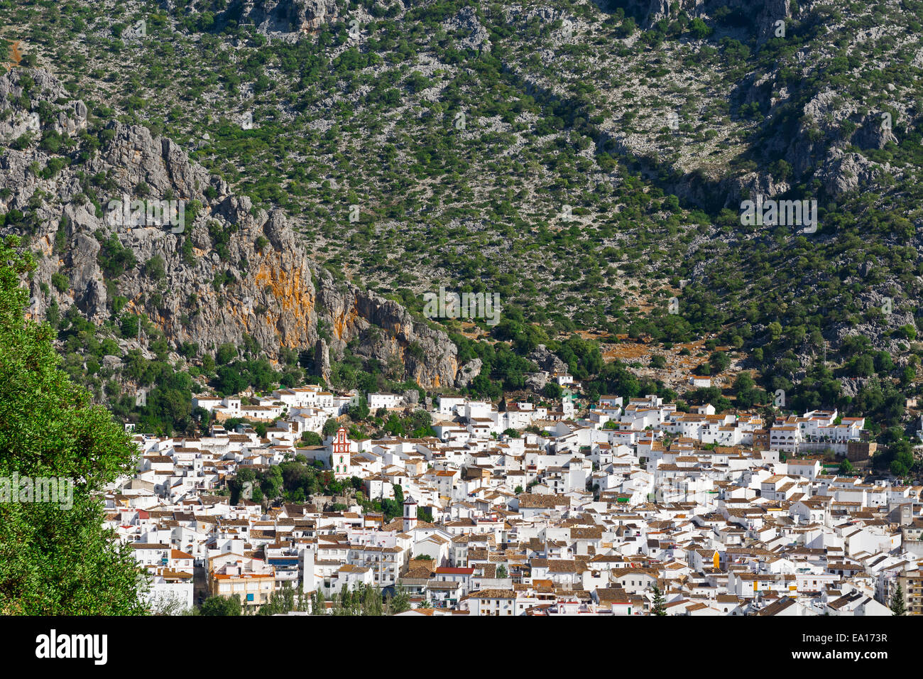 Spanish Town Foto Stock