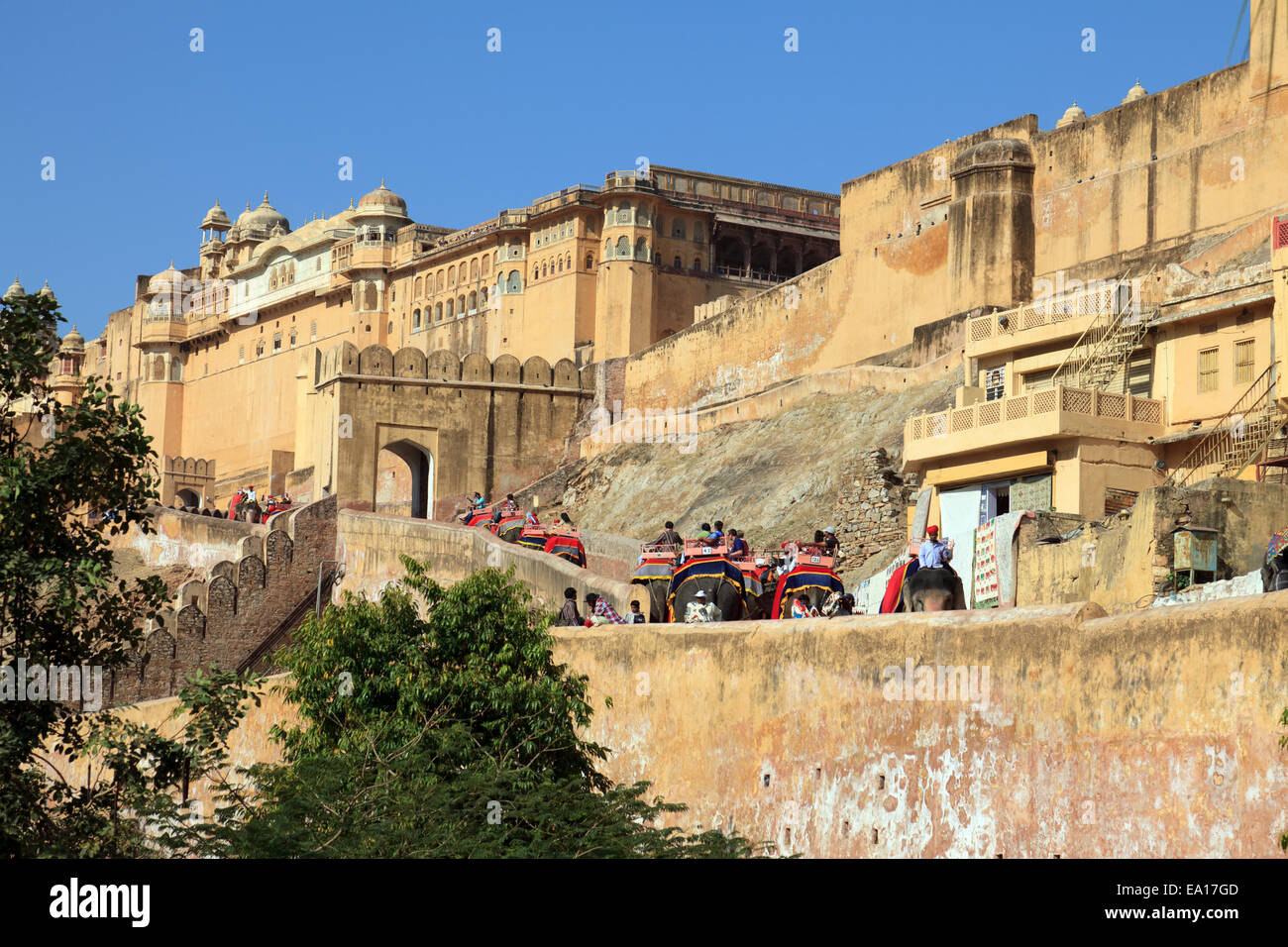 Amber Fort Jaipur Foto Stock