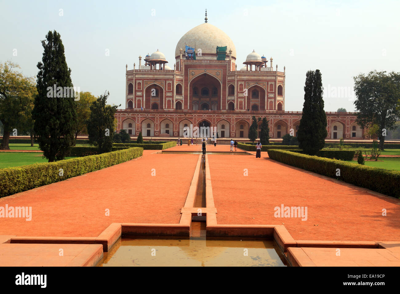 Mausoleo di Humayun Foto Stock