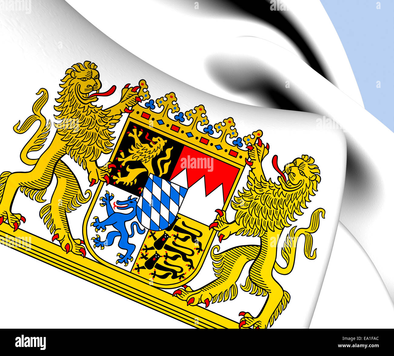 Bavaria Stemma Foto Stock