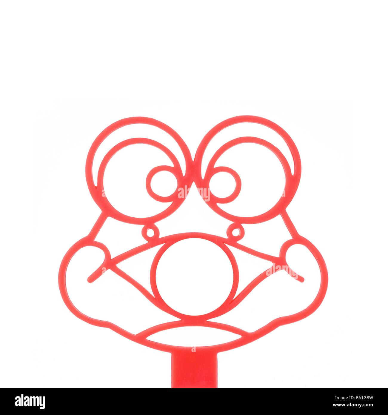 Forma di rana Foto Stock