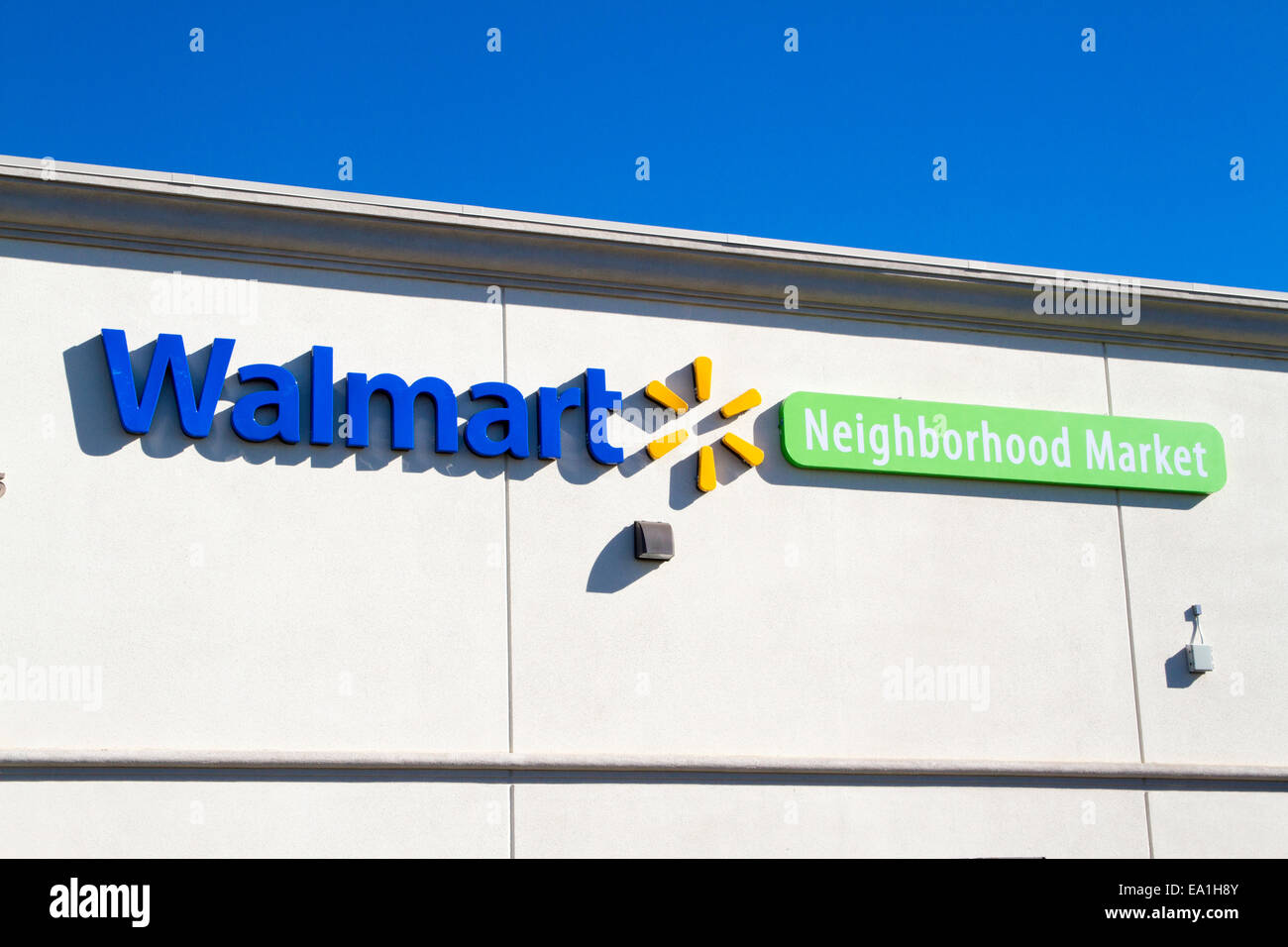 Un Walmart Neighborhood Market Store di Camarillo California Foto Stock