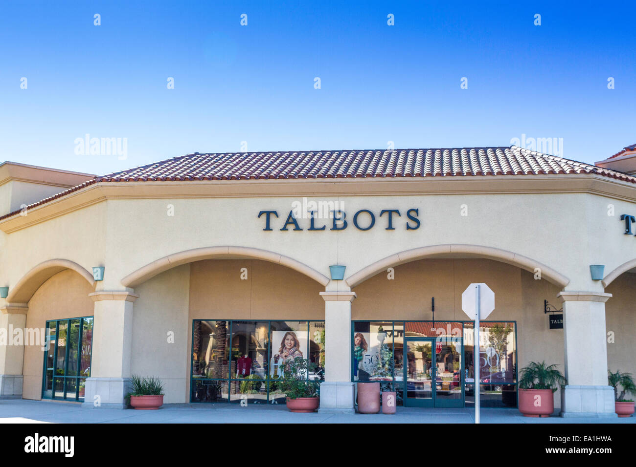 Il Talbots store presso il Camarillo California negozi outlet Foto Stock