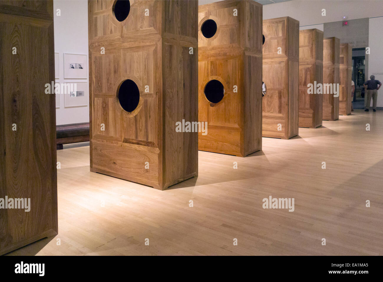 Ai Weiwei mostra al Brooklyn Museum of Art Foto Stock