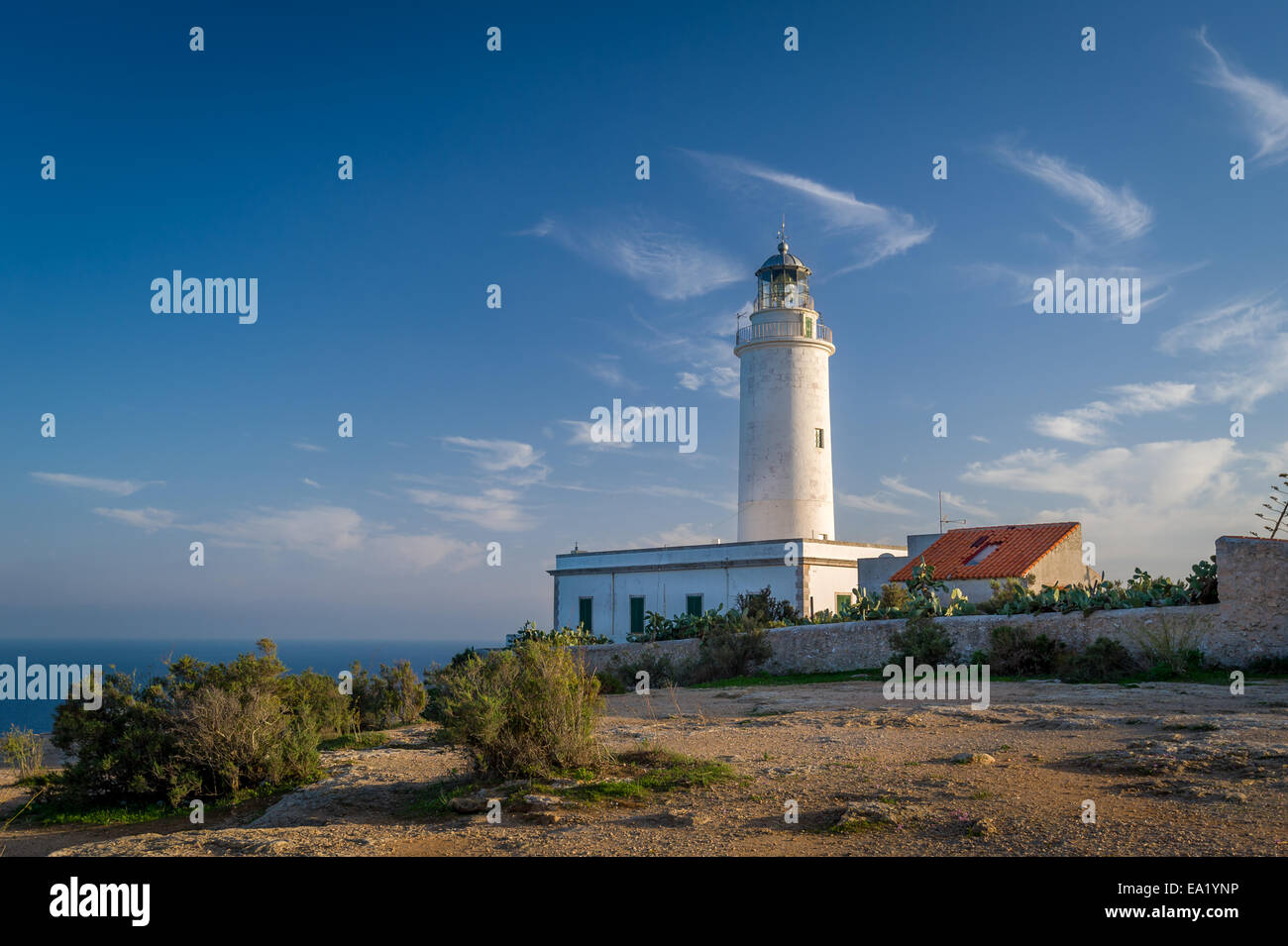 Formentera faro Foto Stock