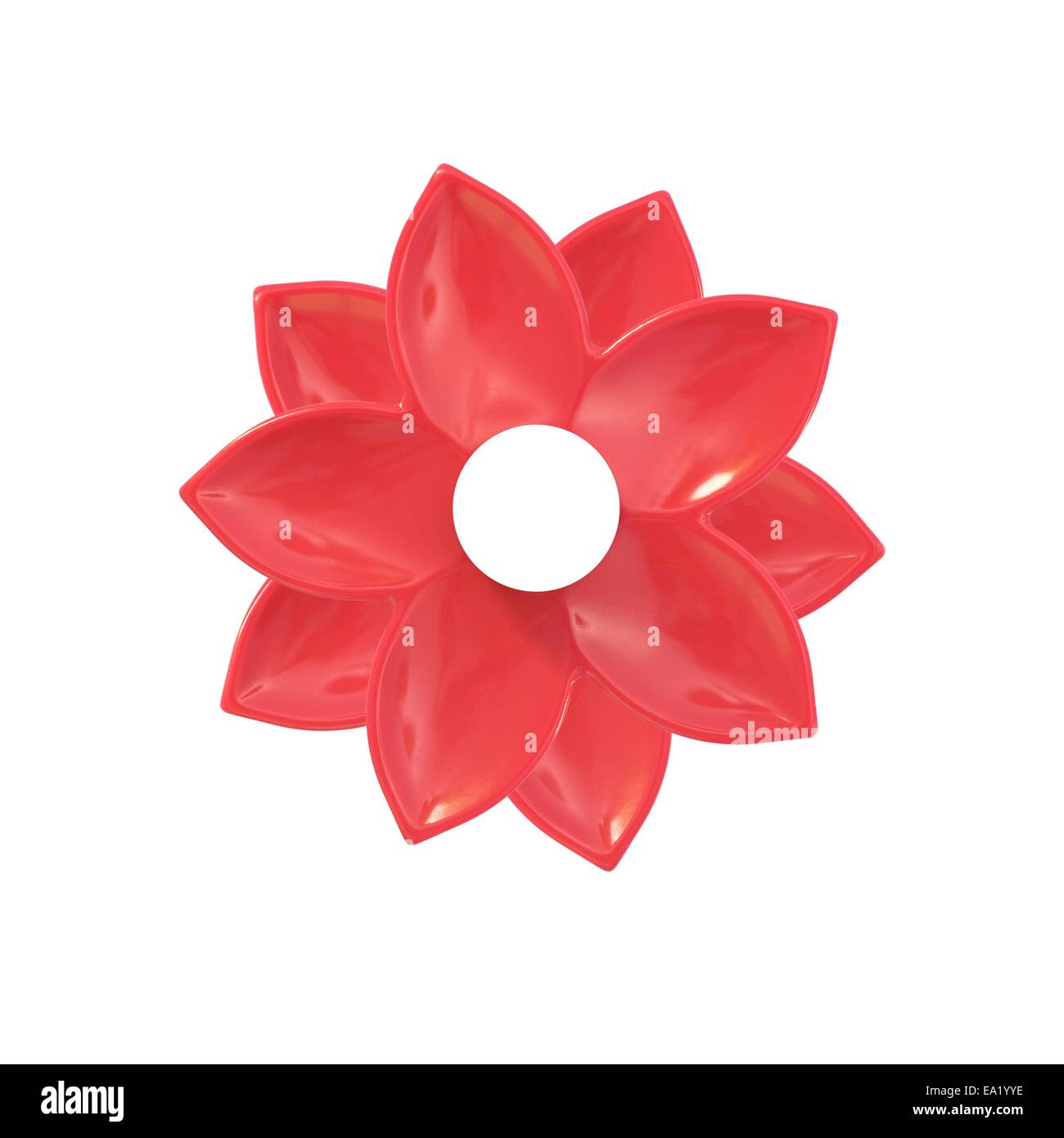 Ceramica decorazioni di fiori Foto Stock