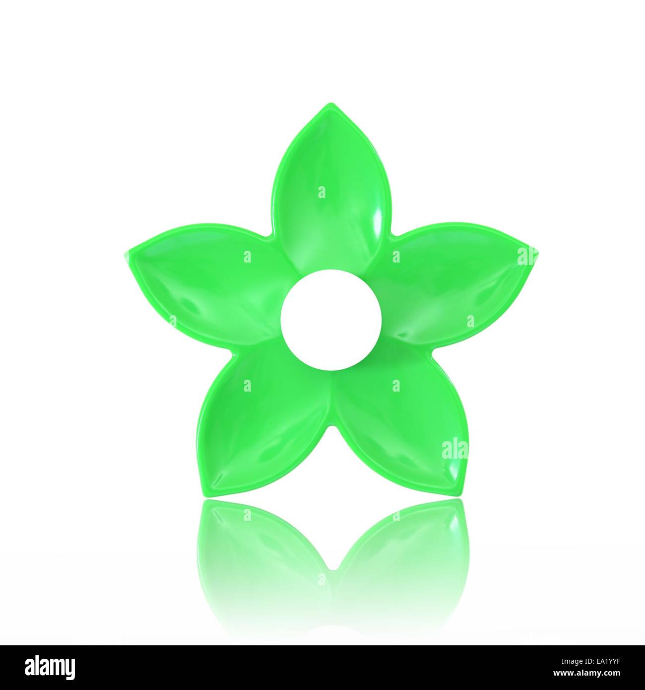 Ceramica decorazioni di fiori Foto Stock