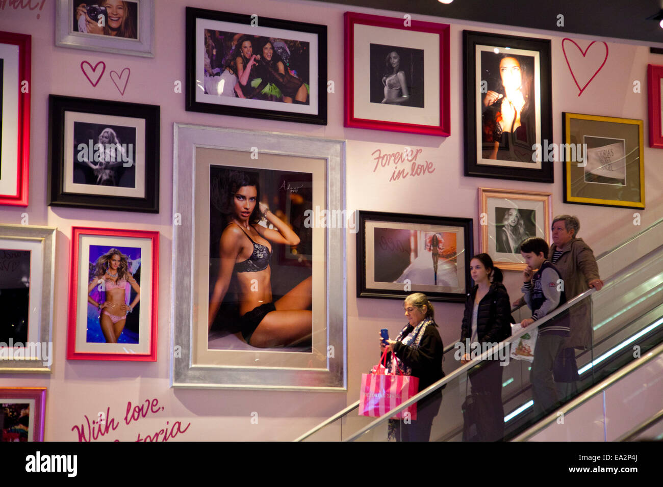 Victoria's Secret Store, Manhattan, New York, Stati Uniti d'America Foto Stock