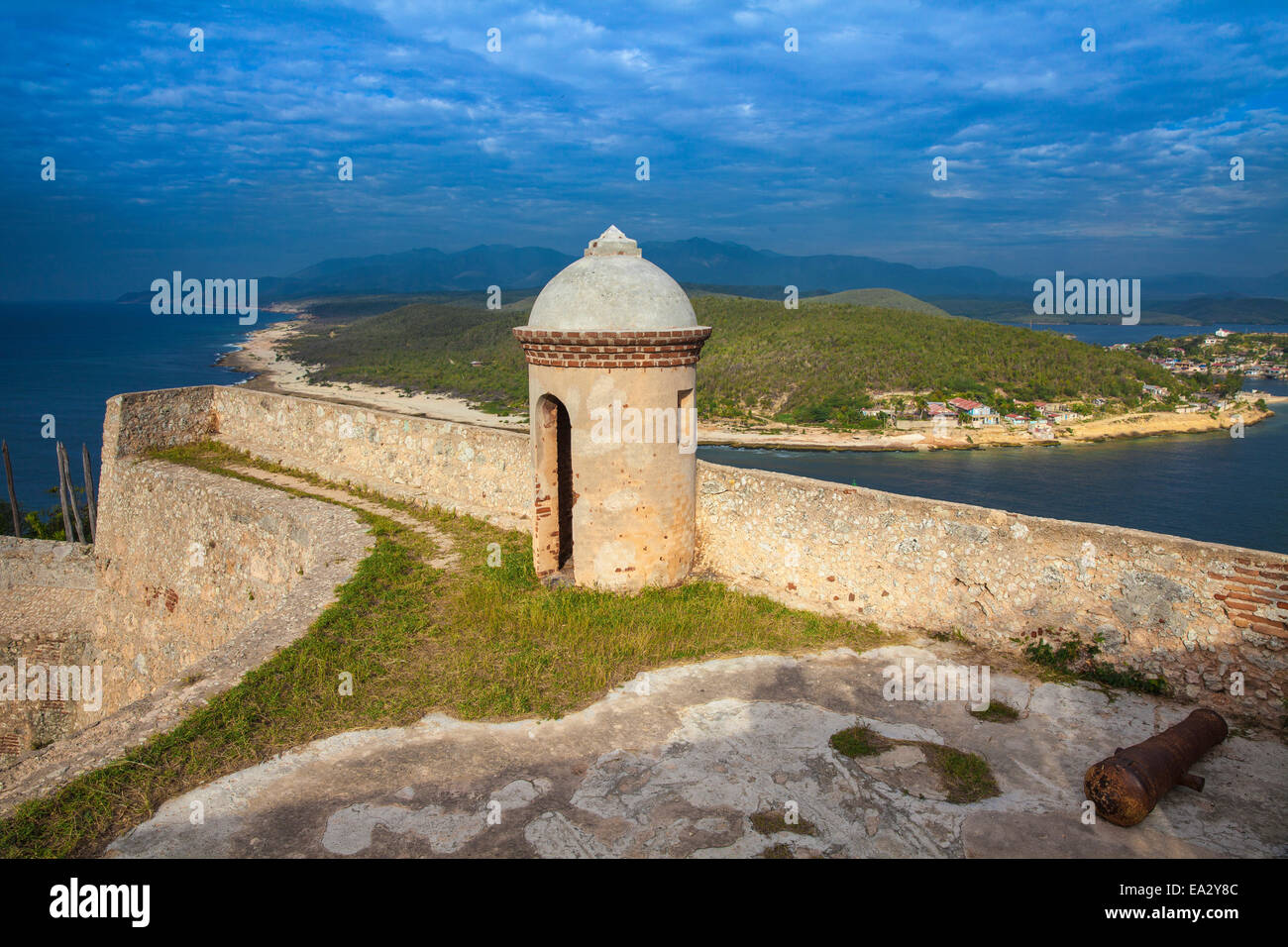 Castillo de San Pedro de la Roca del Morro (Castillo del Morro), sito UNESCO, Santiago de Cuba Santiago de Cuba Provincia, Cuba Foto Stock
