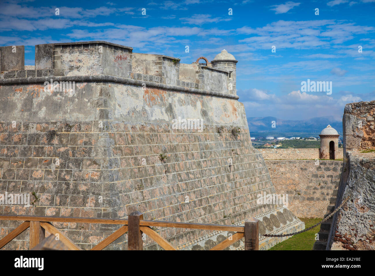 Castillo de San Pedro de la Roca del Morro (Castillo del Morro), sito UNESCO, Santiago de Cuba Santiago de Cuba Provincia, Cuba Foto Stock