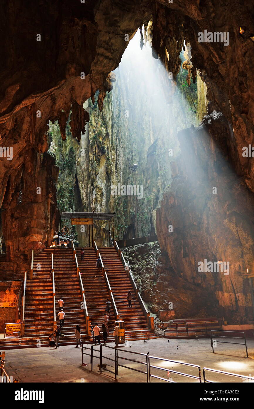 Grotte Batu, Gombak, Malaysia, Asia sud-orientale, Asia Foto Stock