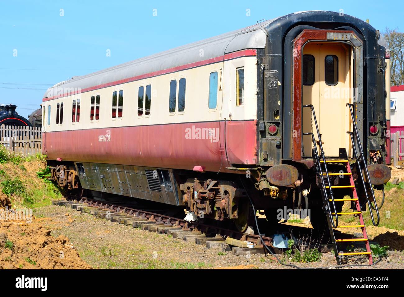 Carrozza ferroviaria restaurata immagini e fotografie stock ad alta