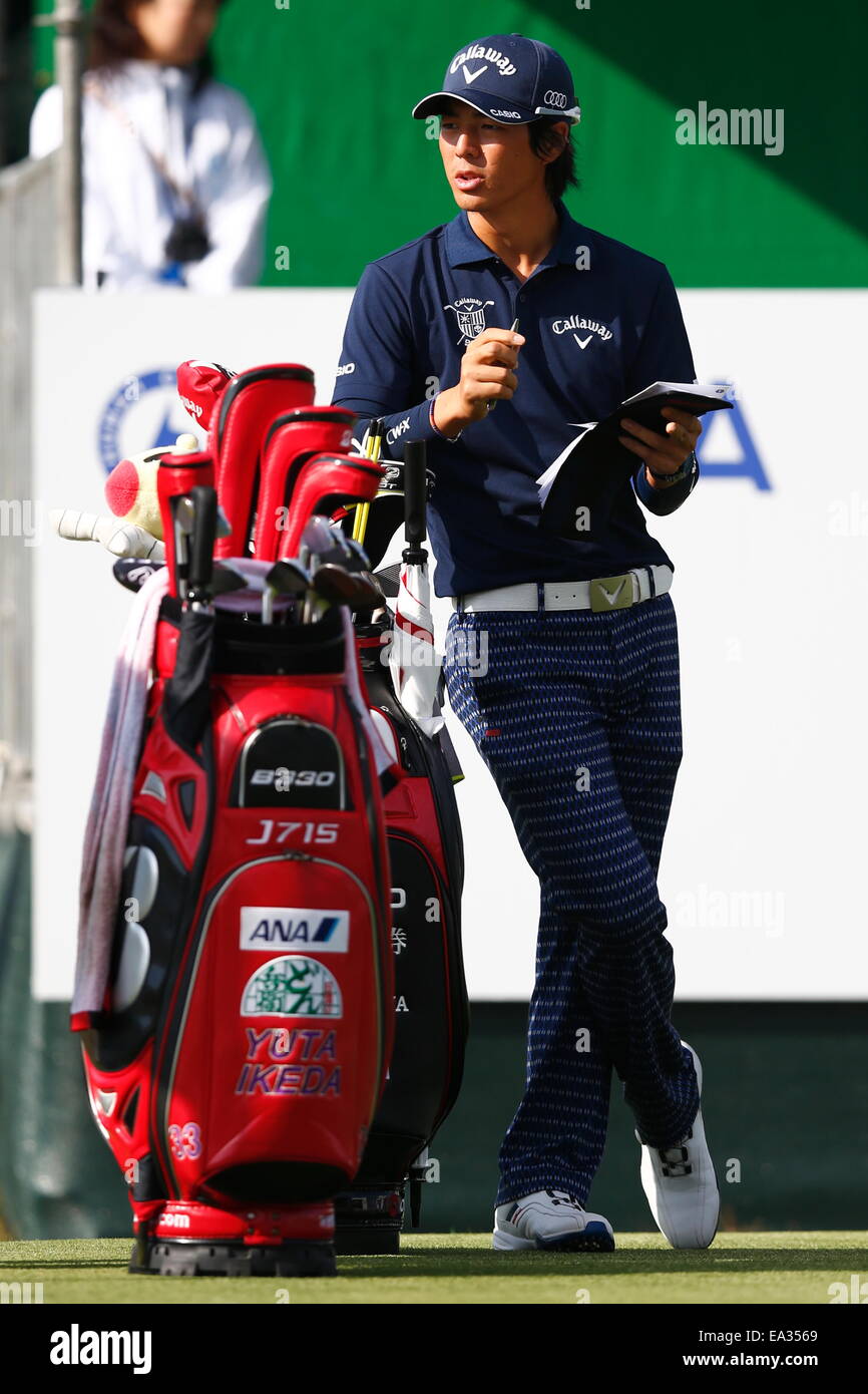 Chiba, Giappone. 6 Nov, 2014. Ryo Ishikawa Golf : HEIWA PGM CAMPIONATO Kasumigaura nel primo round a Miho Golf Club a Chiba, Giappone . © AFLO SPORT/Alamy Live News Foto Stock