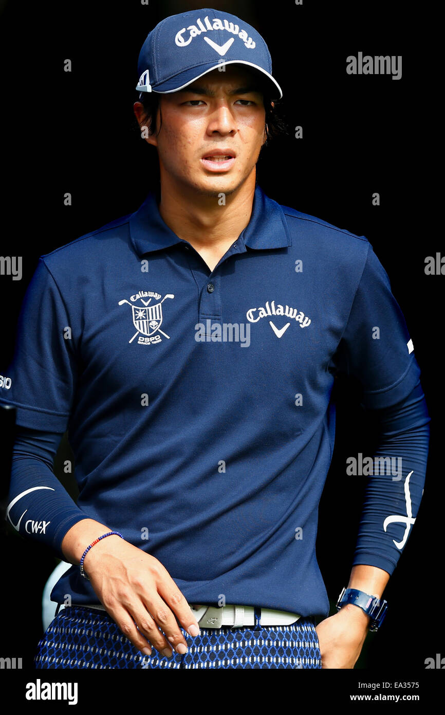Chiba, Giappone. 6 Nov, 2014. Ryo Ishikawa Golf : HEIWA PGM CAMPIONATO Kasumigaura nel primo round a Miho Golf Club a Chiba, Giappone . © AFLO SPORT/Alamy Live News Foto Stock