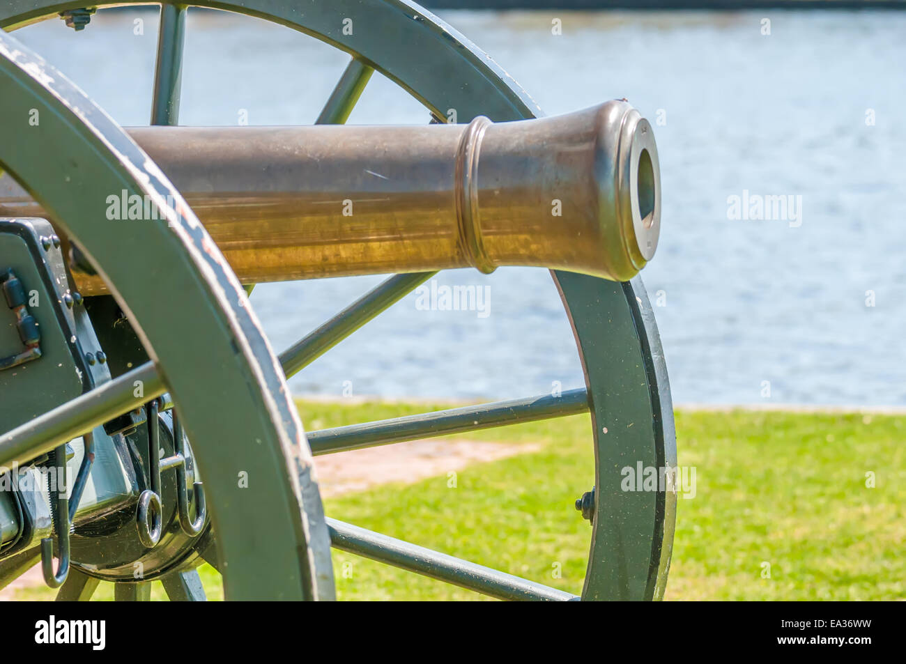 Armi di battaglia di Albemarle Sound Foto Stock