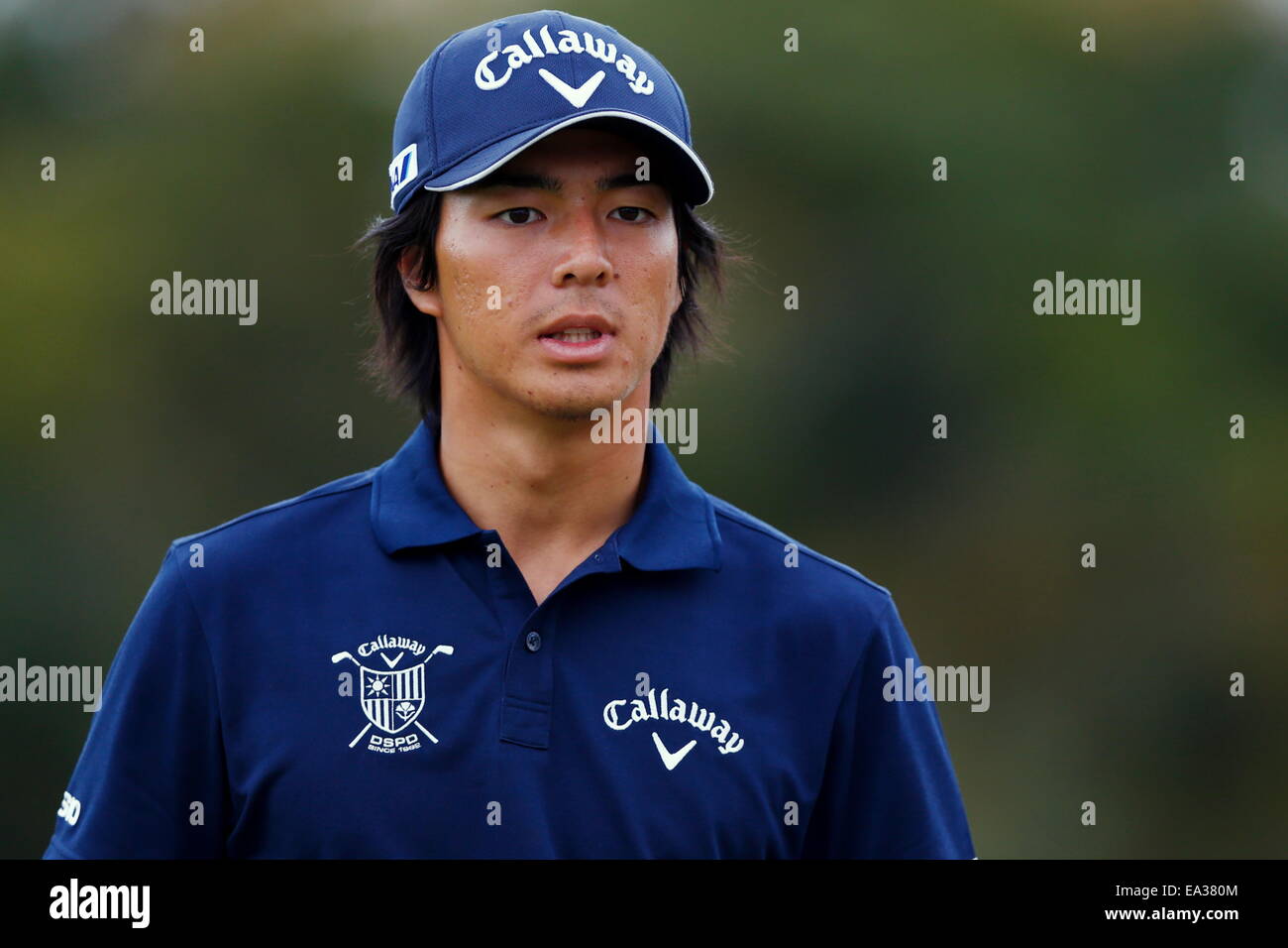Chiba, Giappone. 6 Nov, 2014. Ryo Ishikawa Golf : HEIWA PGM CAMPIONATO Kasumigaura nel primo round a Miho Golf Club a Chiba, Giappone . © AFLO SPORT/Alamy Live News Foto Stock