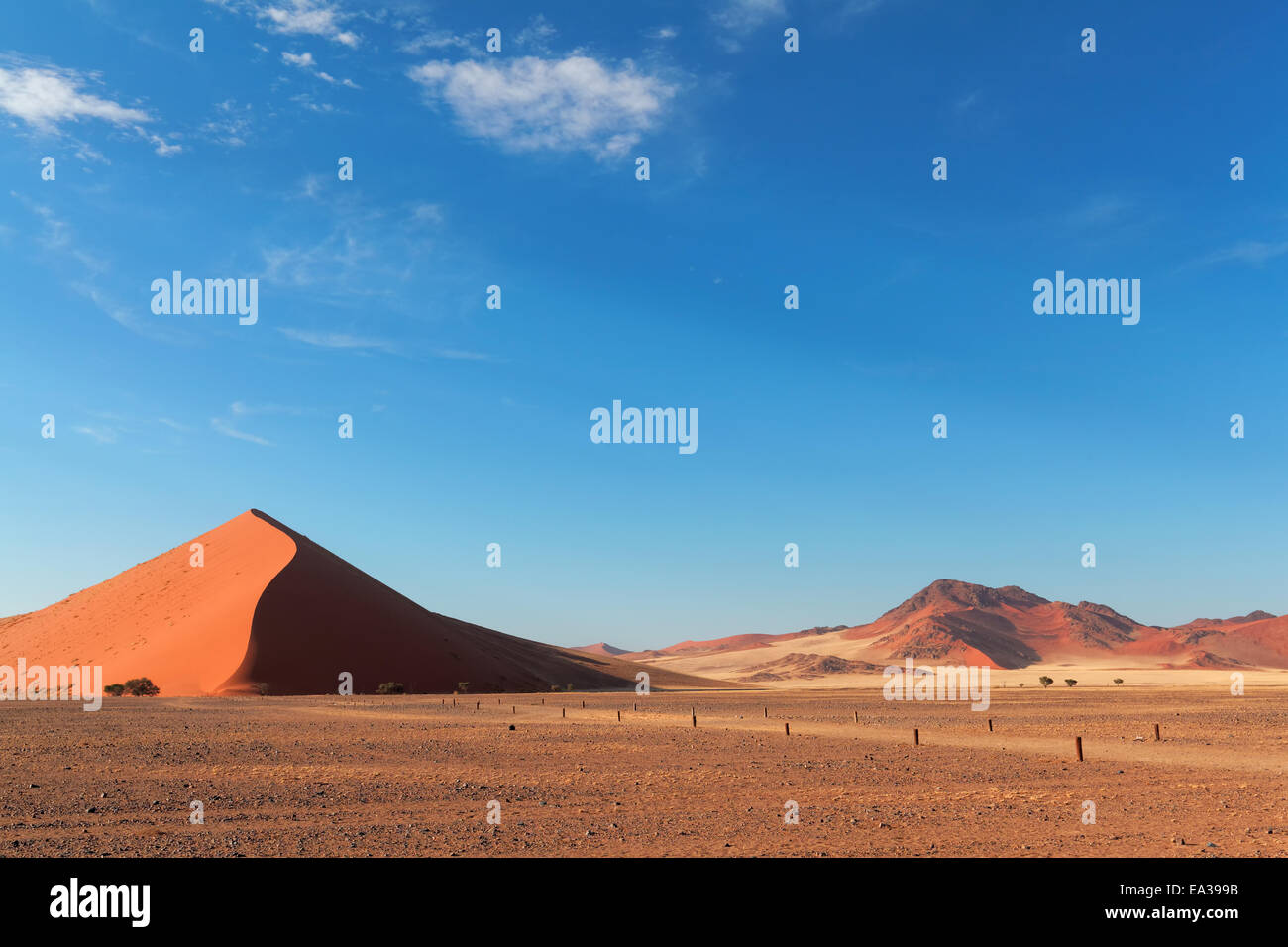 Le dune di sabbia di Sossusvlei Foto Stock