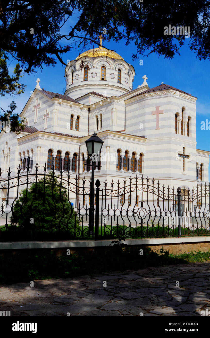 Cattedrale di San Vladimiro. Chersonesus Foto Stock