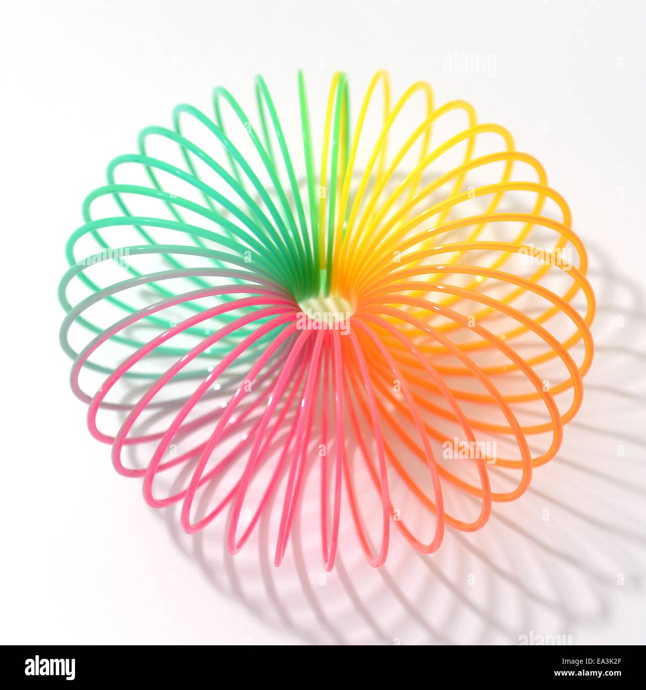 Giocattolo della molla elicoidale Foto Stock