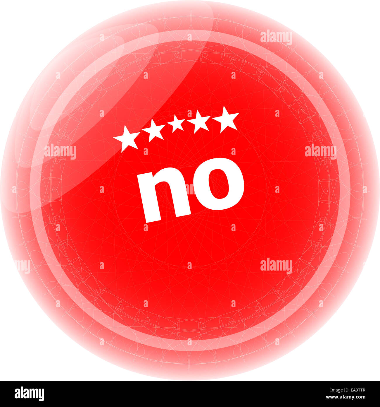 No grunge timbro di gomma su sfondo bianco Foto Stock