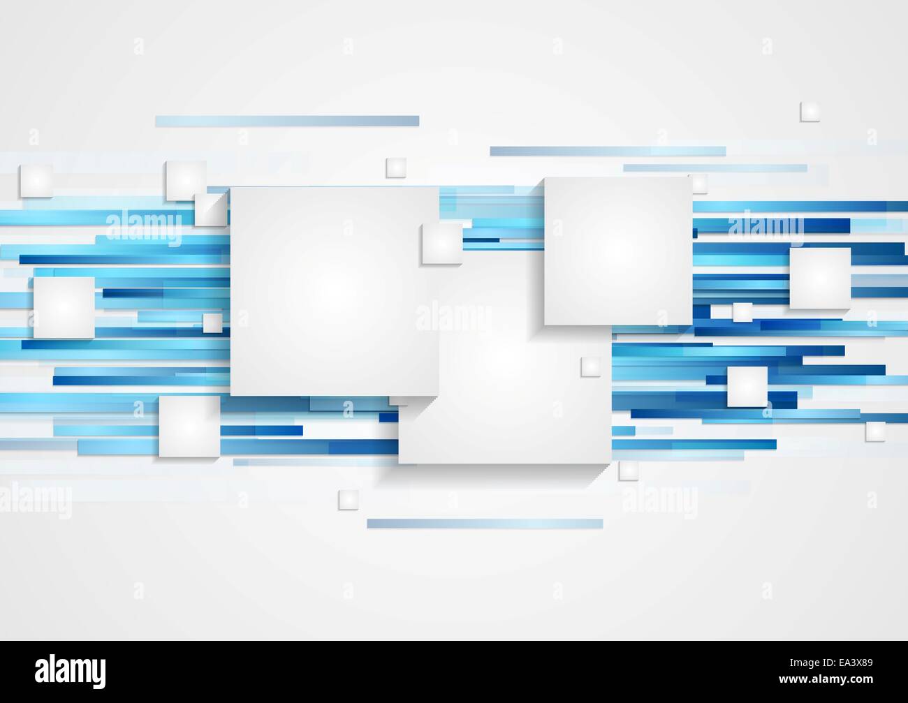 Abstract tech sfondo geometria Foto Stock