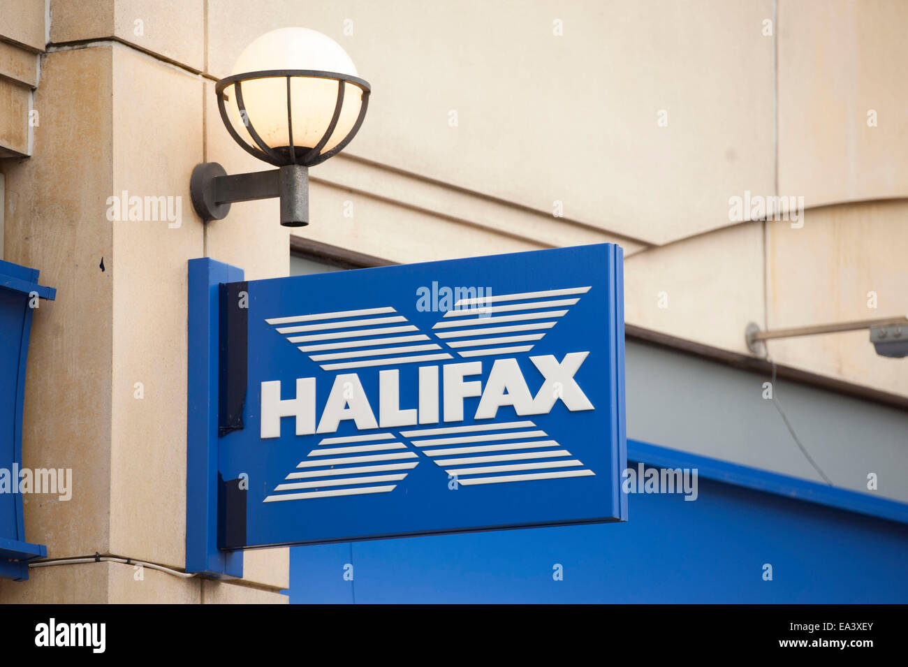 Halifax bank segno. Foto Stock