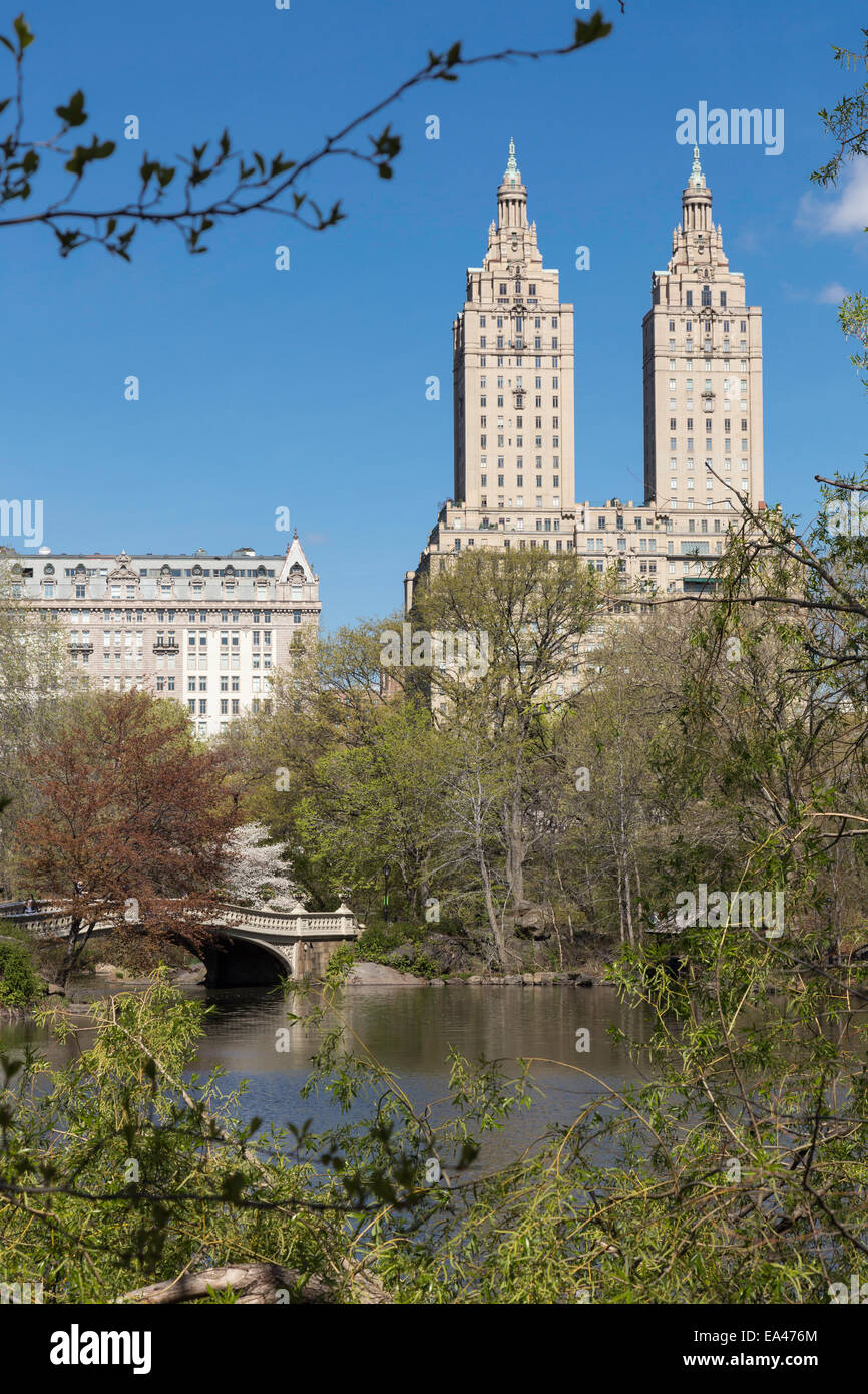 San Remo, Central Park West Side appartamenti, NYC Foto Stock