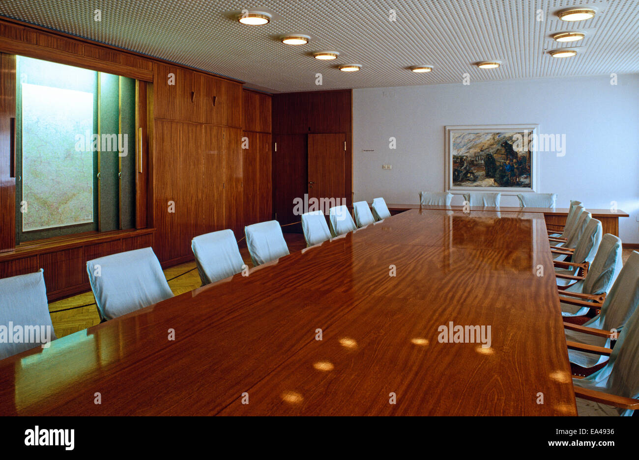 Camera Confrence, Stasi Museum di Berlino Foto Stock