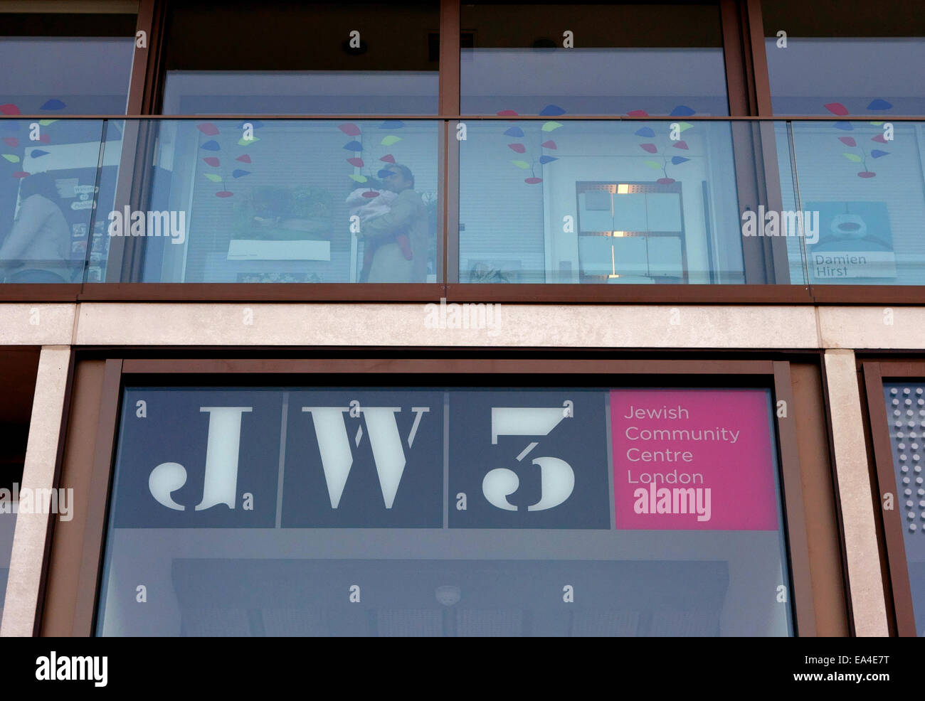 JW3 arte ebraica e il Community Center di Finchley Road, Londra Foto Stock