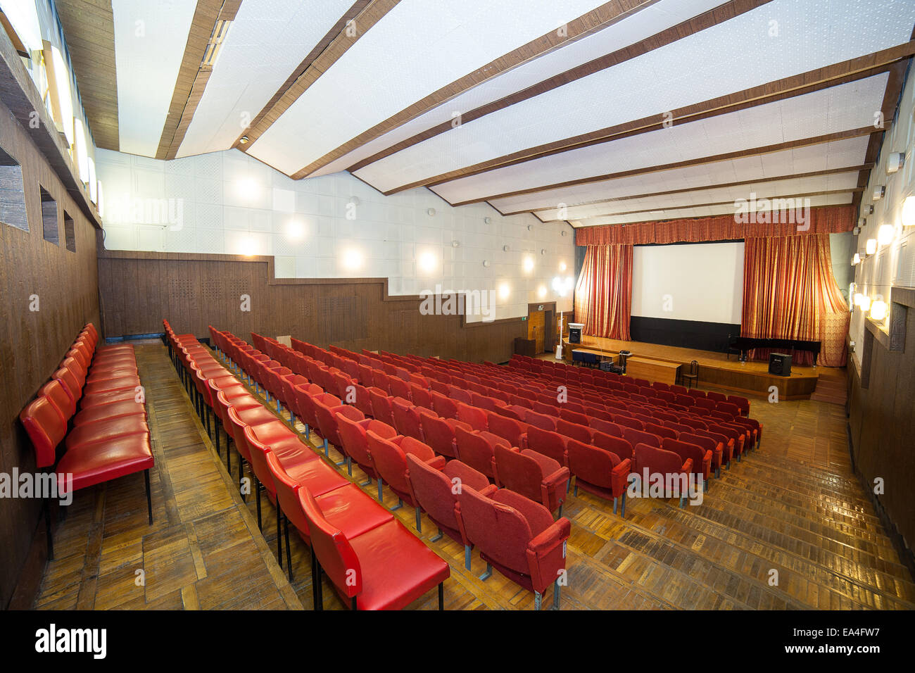 Sala cinema Foto Stock