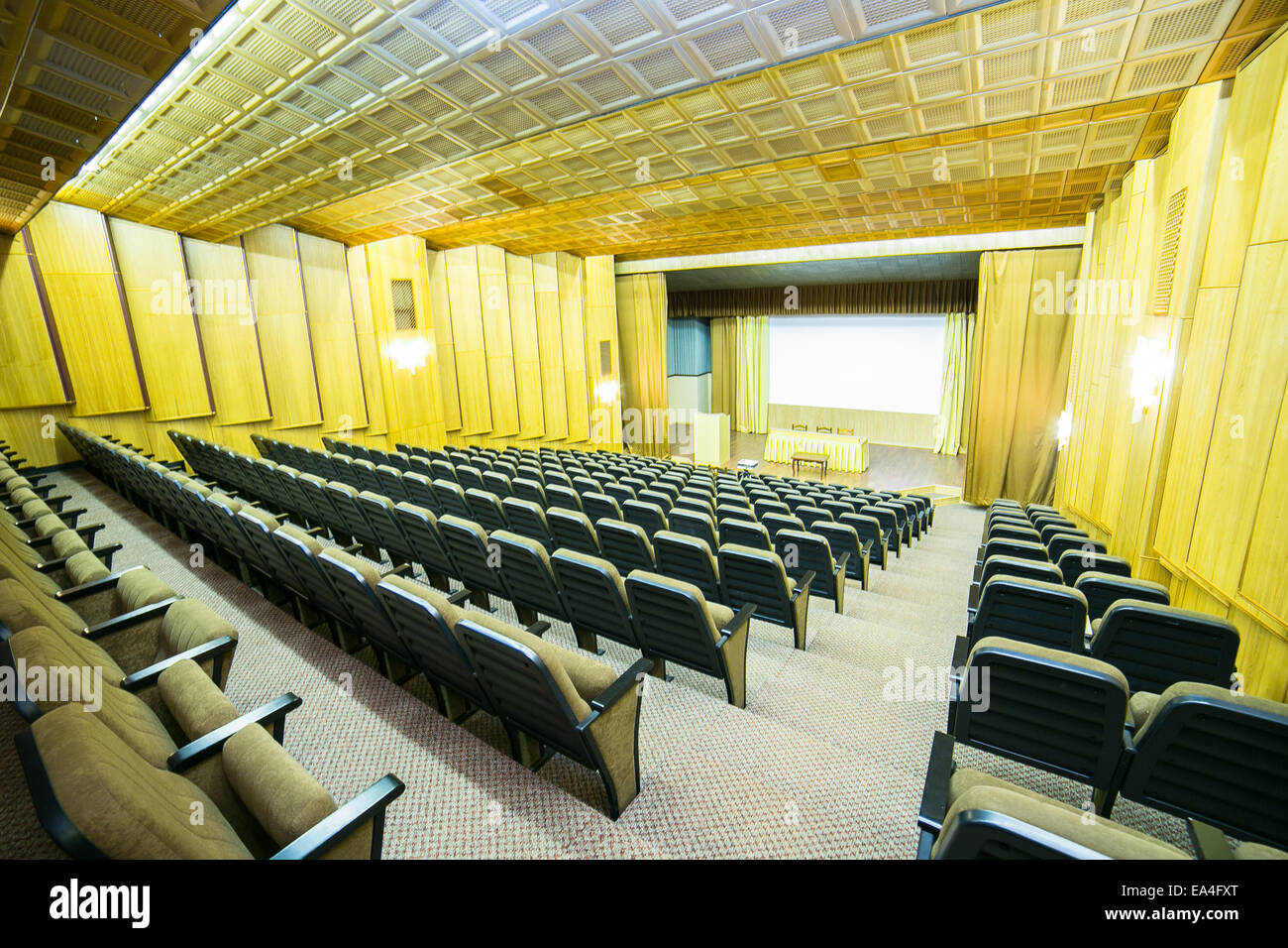 Sala cinema Foto Stock