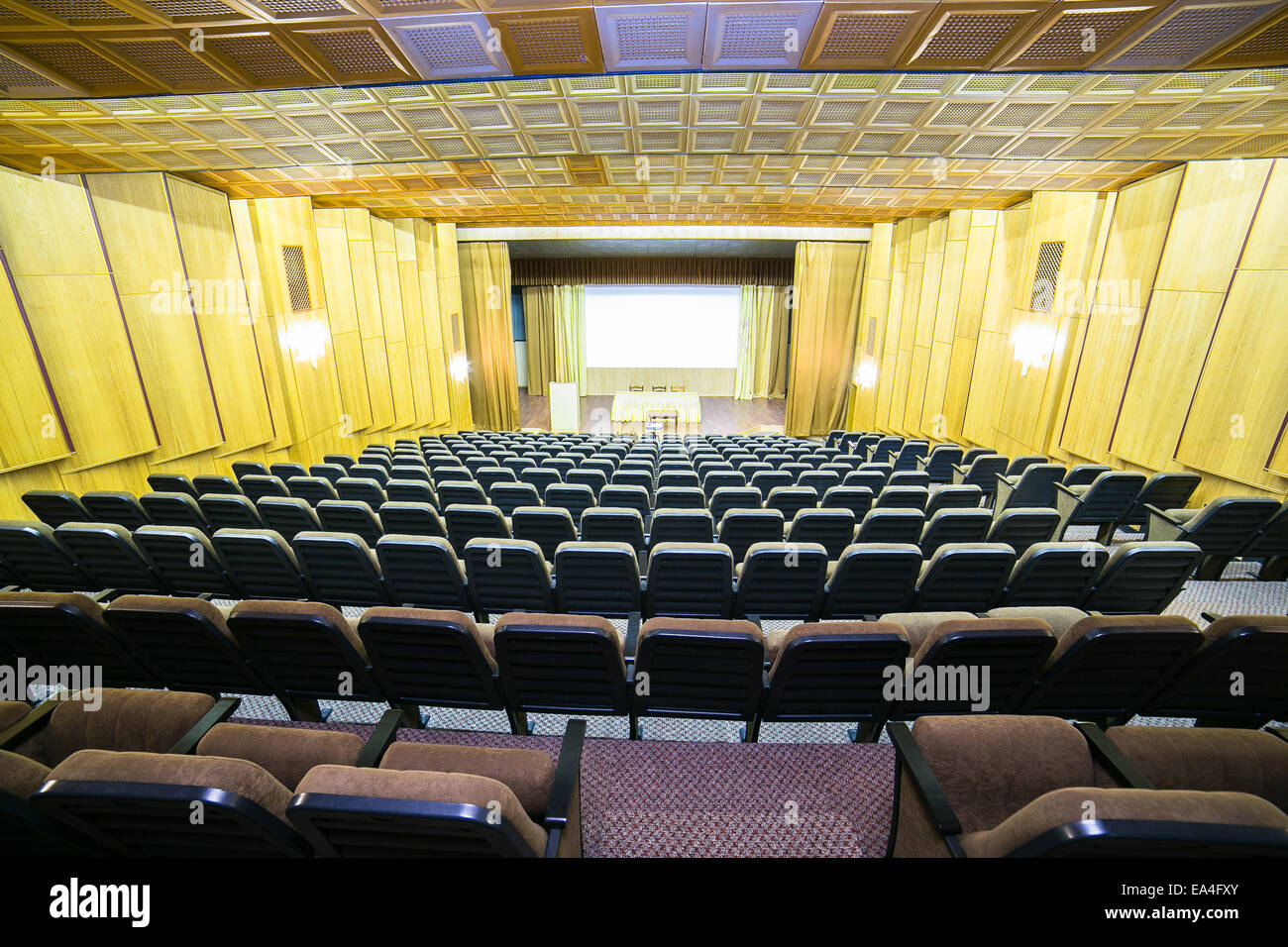 Sala cinema Foto Stock