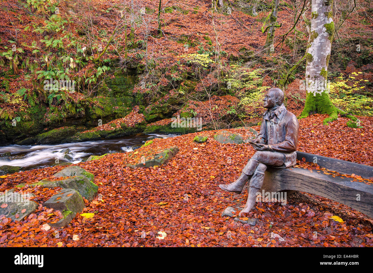 Robert Burns-The birks di Aberfeldy Foto Stock