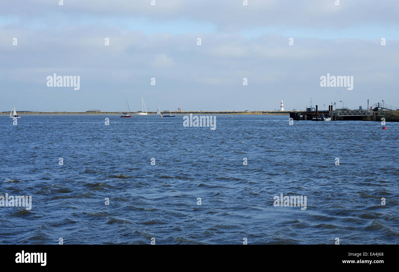 Orford Quay - Porto Foto Stock