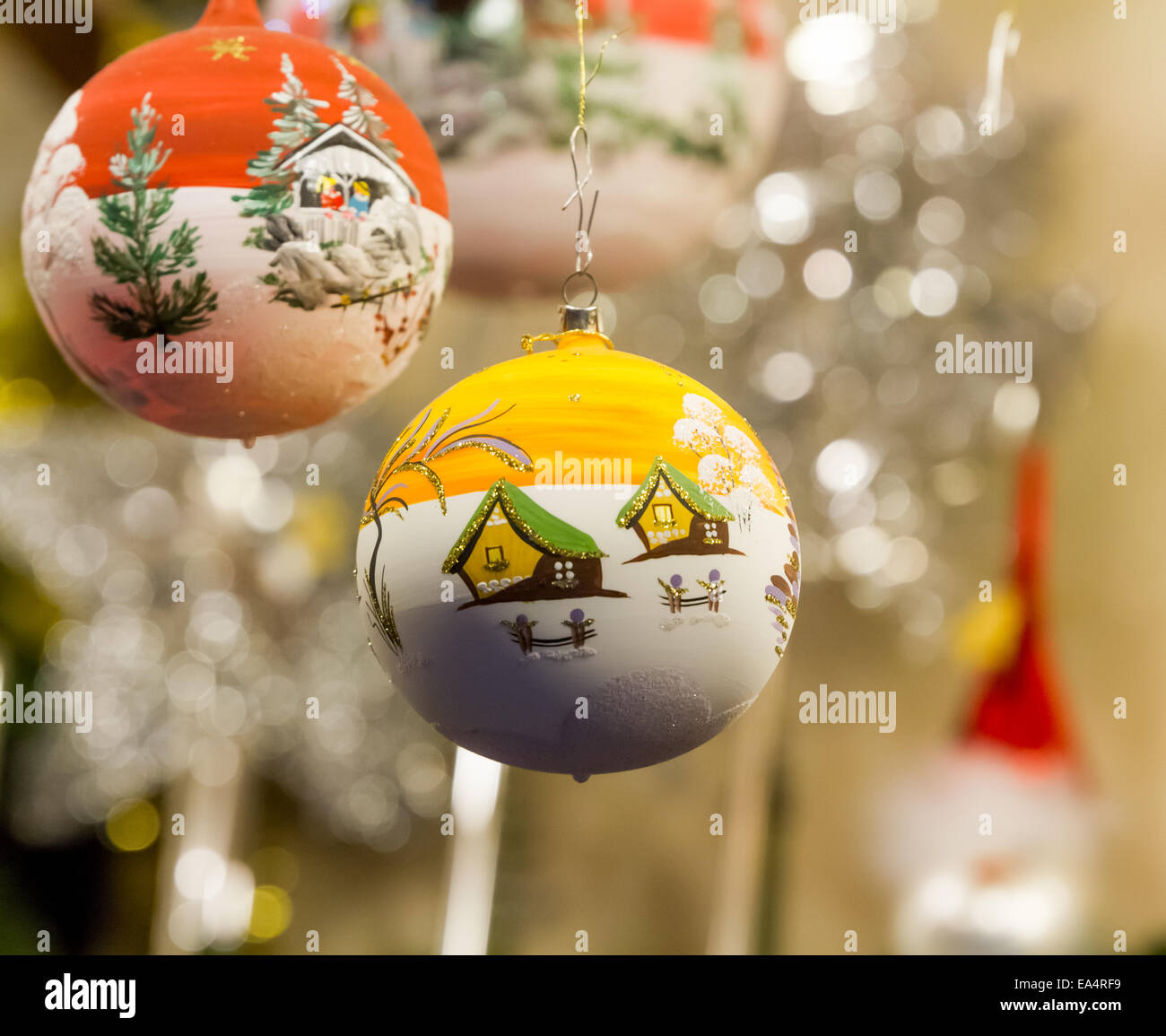 <a href='http://en.wikipedia.org/wiki/Christmas Market, Stuttgart' target=' blank'>Stuttgart Christmas Market</a> Stuttgart, cattivo Foto Stock