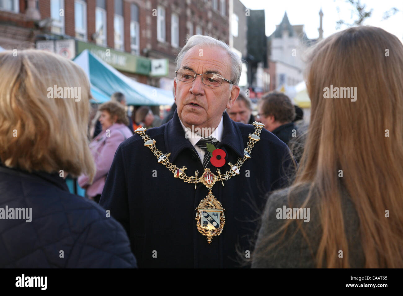 ex sindaco di charnwood paul day Foto Stock