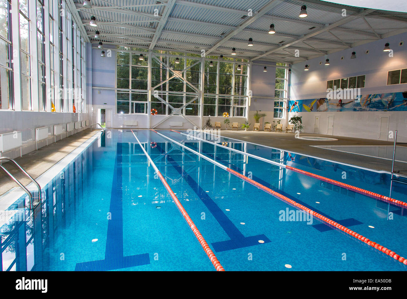 Piscina, resort Foto Stock