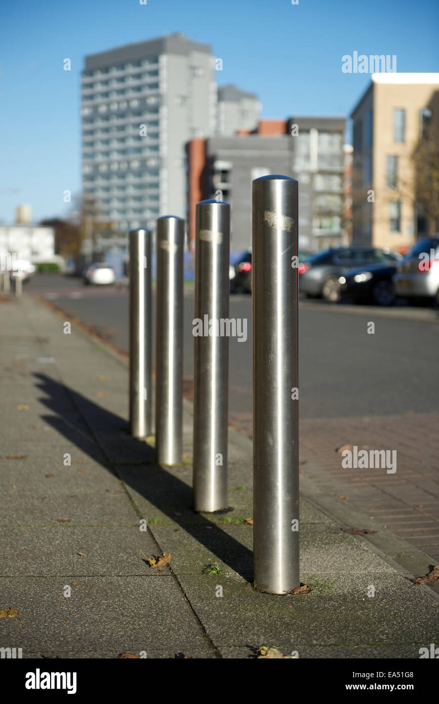 Arredo urbano. Foto Stock