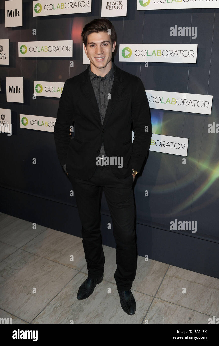 Los Angeles, California, USA. 6 Nov, 2014. Adam Miller frequentando il lancio del progetto First-Ever Rete di collaborazione presso il latte Studio in Hollywood, la California il 6 novembre 2014. 2014 Credit: D. lunga/Globe foto/ZUMA filo/Alamy Live News Foto Stock