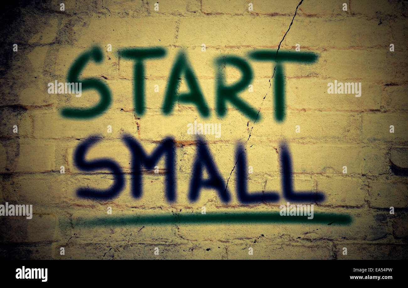 Concetto scritta a mano con Chalk - immagine a colori Foto Stock