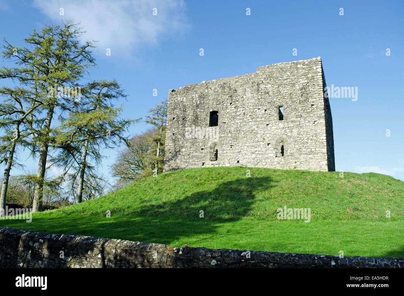 Lydford Castello, Dartmoor Devon, Regno Unito Foto Stock
