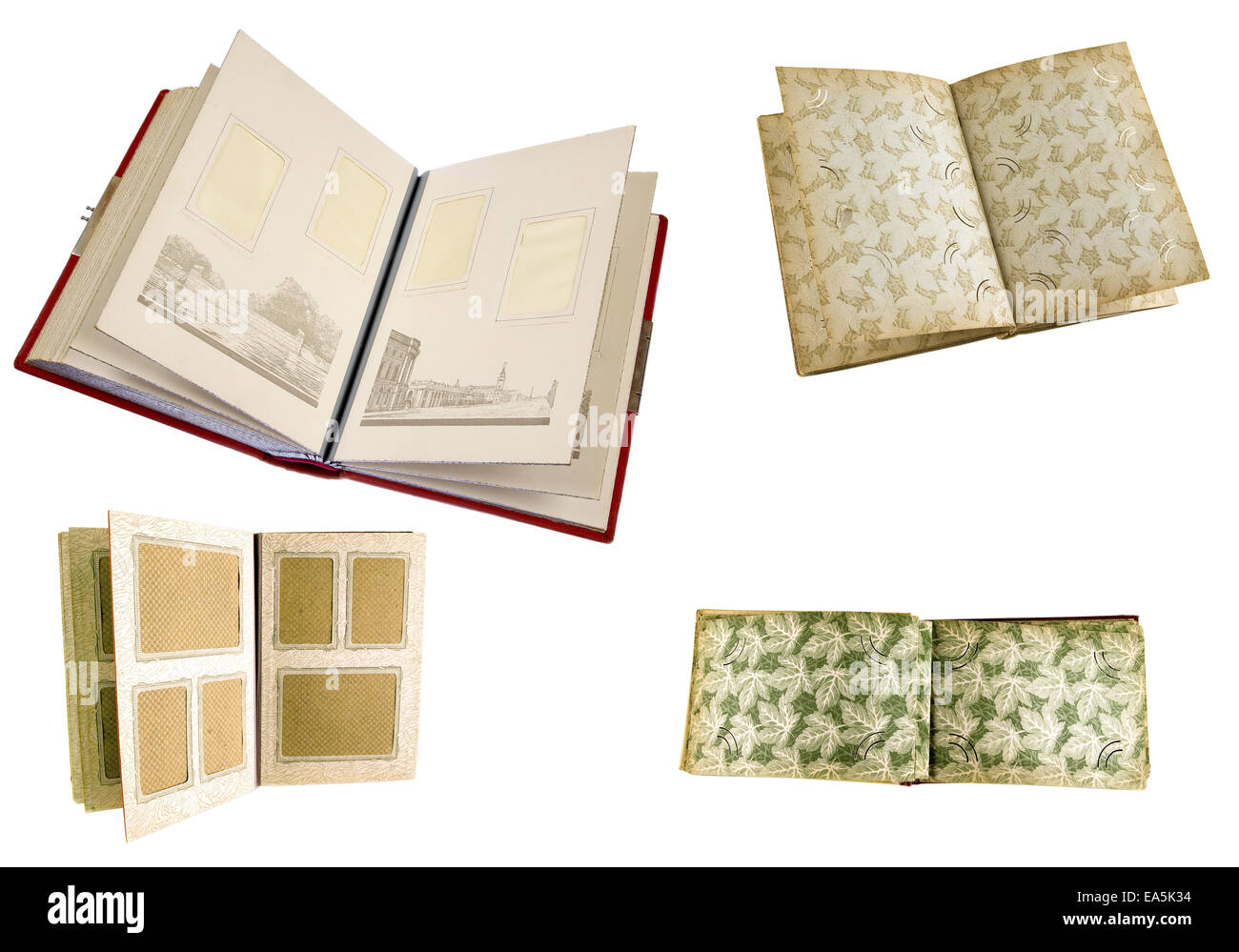 Il vecchio album di immagini Foto Stock